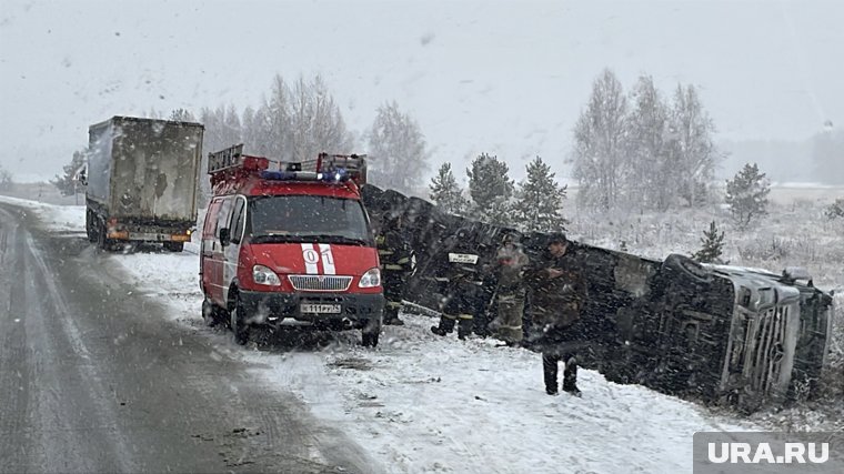 Водитель в аварии не пострадал 