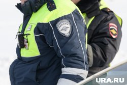 Пост ДПС поставили у кладбища «Банная гора» в микрорайоне Лёвшино