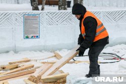 Оставшиеся ледовые городки в Челябинске уберут до конца февраля 