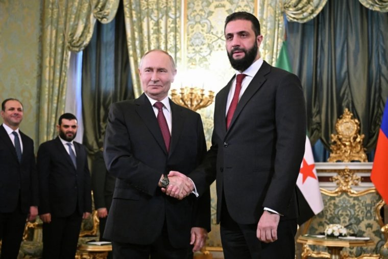 Путин провел переговоры с президентом Сирии в Москве