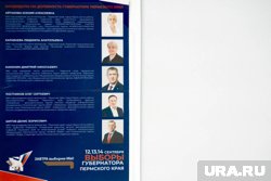 В выборах губернатора участвуют пять кандидатов