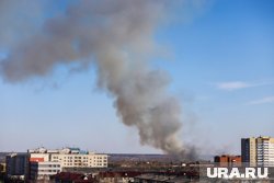 В Новом Уренгое горит строящееся здание многоэтажки