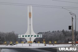 Стелы и памятные знаки установлены на въездах в Курган