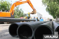 Ветхий водопровод отремонтировали в микрорайоне Северный Кургана