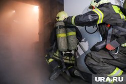 Площадь возгорания составила около 400 квадратных метров