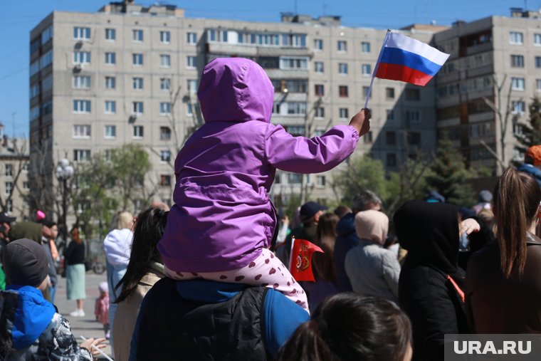Югорчане массово вышли отмечать День Победы
