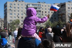 Югорчане массово вышли отмечать День Победы