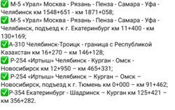 Список дорог, на которых введут ограничения 16 июня