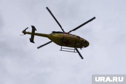 Пострадавшего при ЧП в Брянской области младенца доставляют в больницу санавиацией. Фото, видео