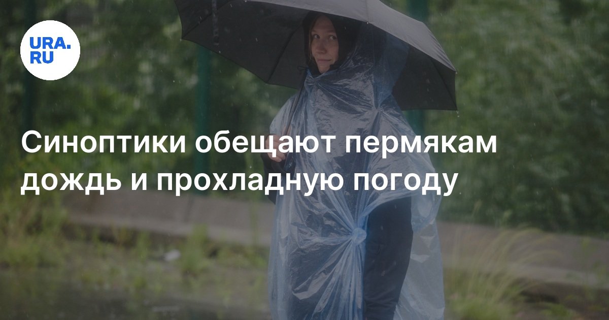 Погода в Перми: 20 градусов тепла и дождь обещают синоптики 21 июля