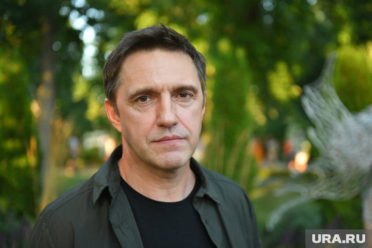 Актер Владимир Вдовиченков на открытии VIII московского фестиваля ландшафтного искусства «Сады и люди» на территории ВДНХ