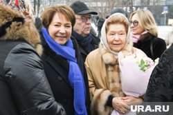 Дочь Бориса Ельцина Татьяна Юмашева (слева) и вдова экс-президента Наина (справа) в последний раз были на Урале в 2020 году