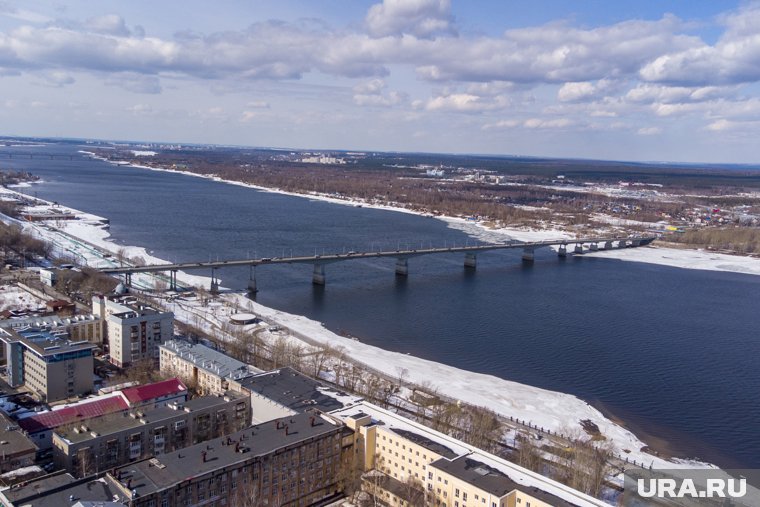 В планах заключение договора на строительство моста через Каму