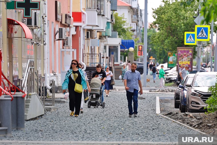 В Кургане идет ремонт участка улицы Коли Мяготина 