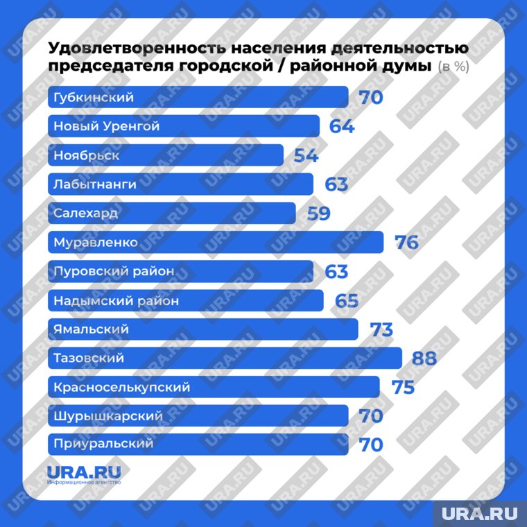 Лидер рейтинга - дума Тазовского района 