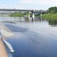 В Тюмени резко упал уровень воды в Туре. Инфографика