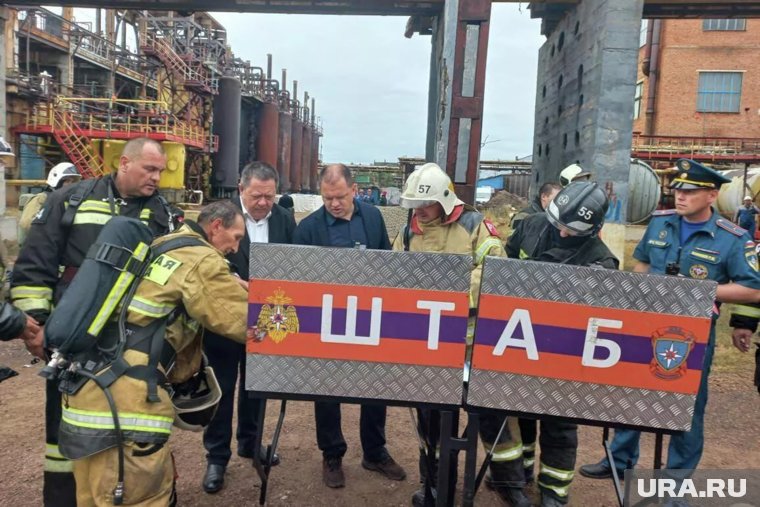 В Стерлитамаке на месте взрыва работают экстренные службы