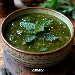 Вариант сервировки блюда