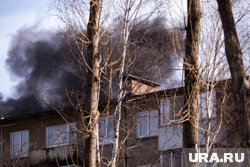 Пожар охватил две квартиры жилого дома (архивное фото)