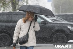 В Ханты-Мансийске в конце мая пошел снег
