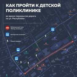 Схема перекрытия дорог в Салехарде 