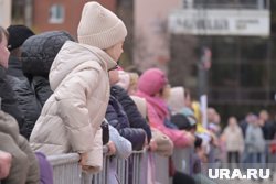 Жители Пермского края на праздновании Дня Победы
