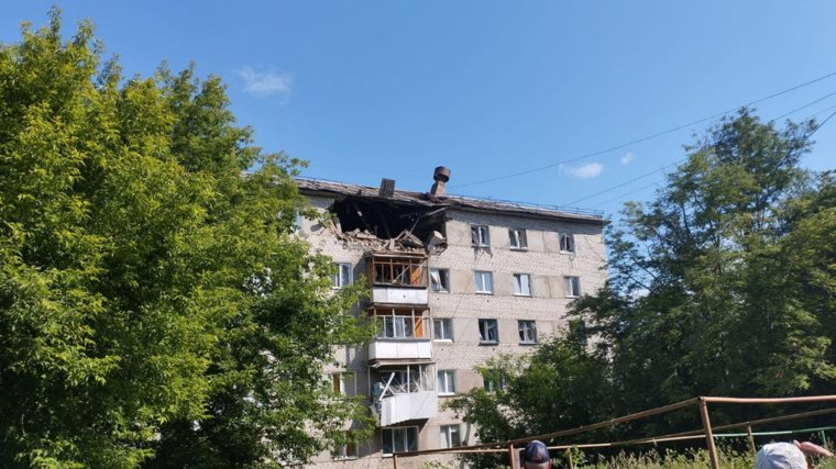 В результате хлопка пострадало четыре человека