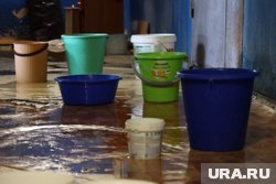 В Кургане снова потекла крыша после «ремонта» от УК «Курган плюс»