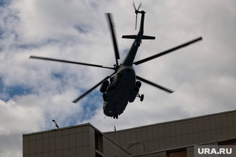Ранее с вертолетом была потеряна связь