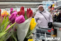 В Кургане цены на тюльпаны выросли