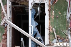 В результате атаки ВСУ разрушениям подверглись несколько жилых домов