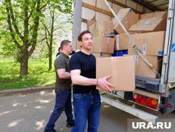 Алексей Лошкин привез в Ясиноватую собранную челябинцами помощь 