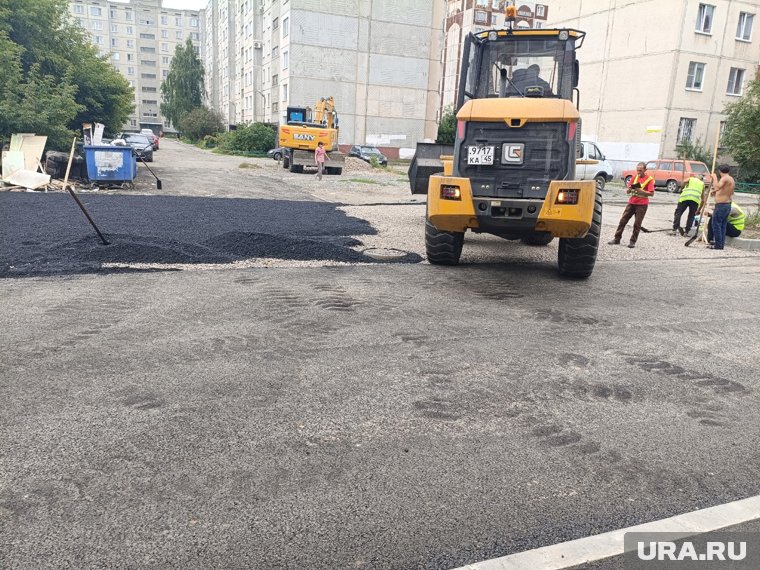 Так проходят работы на улице Школьной