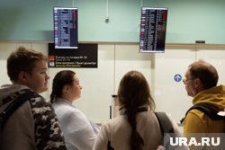 Пассажиров просят приезжать в аэропорт заранее
