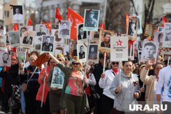 Организаторы отметили, что для обеспечения безопасности территория прохождения «Бессмертного полка» будет оцеплена (архивное фото)