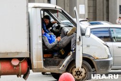 ГАЗель загорелась прямо на дороге (архивное фото)