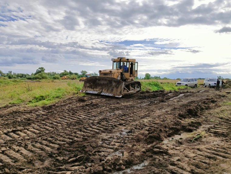 В Курганской области началось строительство объездной дороги