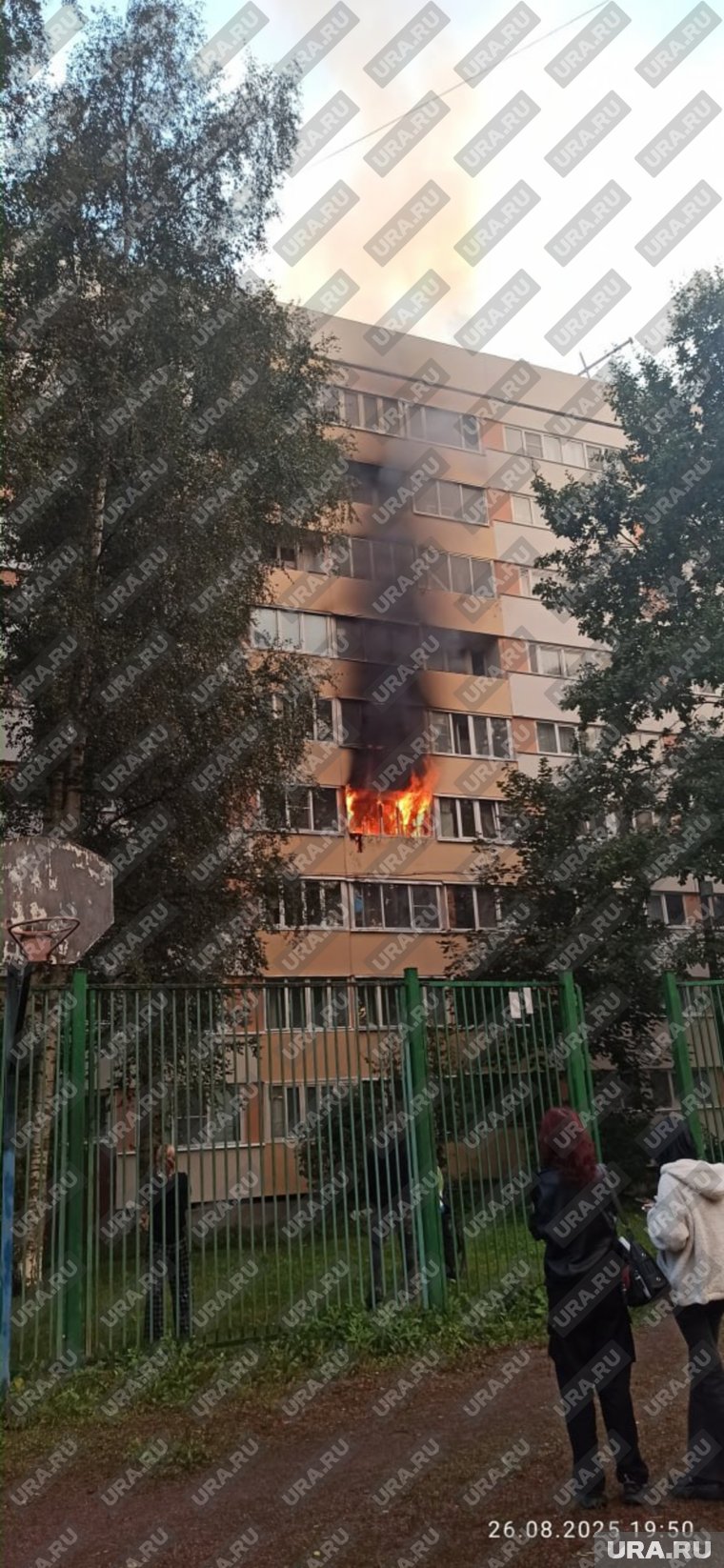 Место ЧП после взрыва