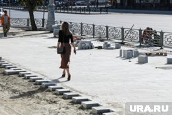 Новый тротуар соединит Тюменскую слободу с развязкой