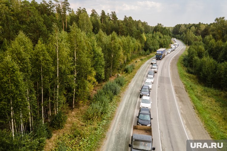 Движение встало в сторону Перми