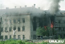 Боевики устроили пожар в больнице