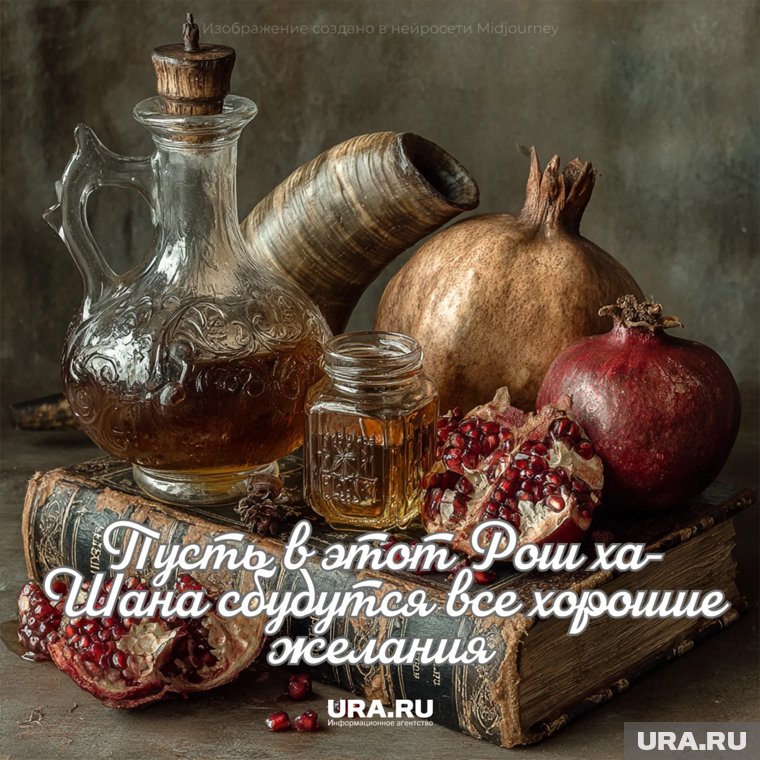 Центральный ритуал праздника — трубление в шофар, бараний рог