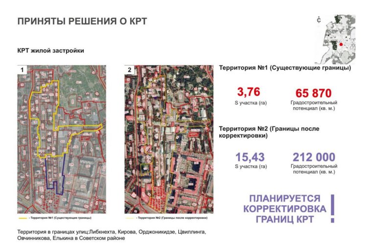 Аукцион на право застройки территории по проекту КРТ пройдет в Челябинске в 2025 году 