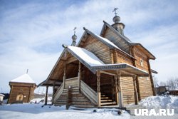 Реконструкция Обдорского острога в Салехарде сейчас выглядит так