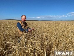 Фермер Николай Шаманин занимается земледелием 47 лет 