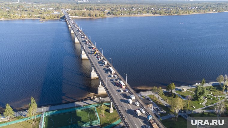 Пересечь Каму вплавь - задача для отважных