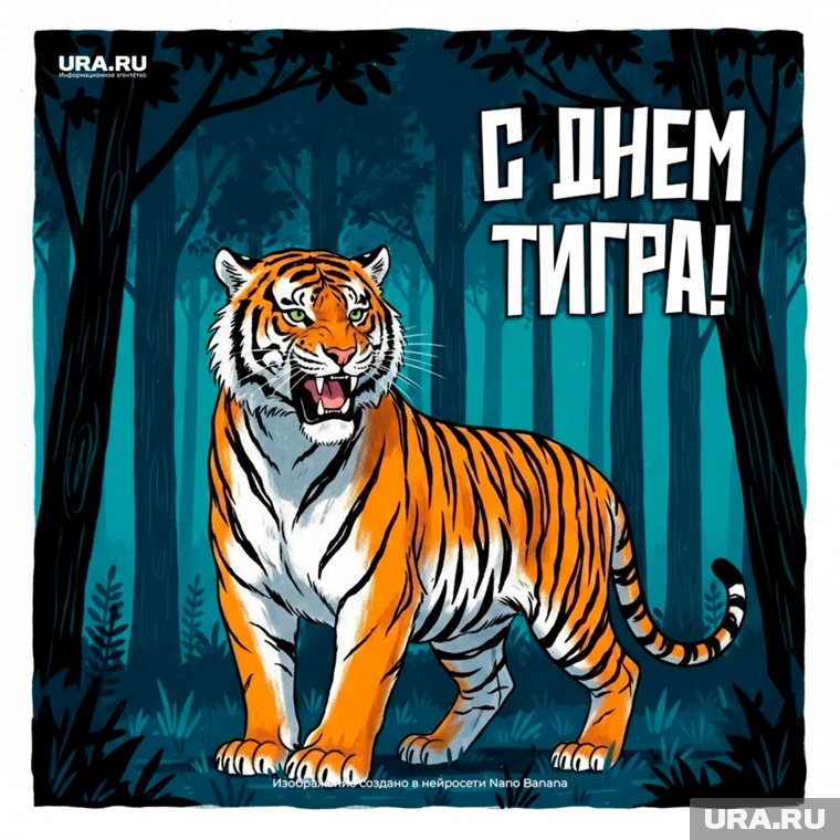 Каждого тигра можно узнать по его полосам