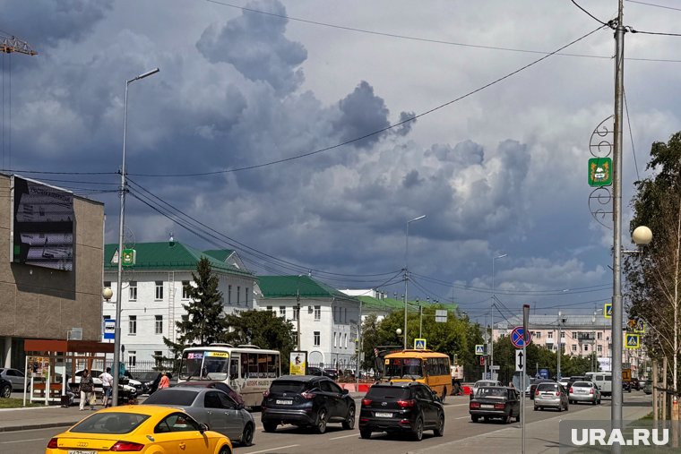 В Курганской области ожидается гроза