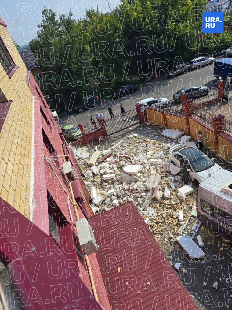 Взрыв в жилом доме в центре Курска