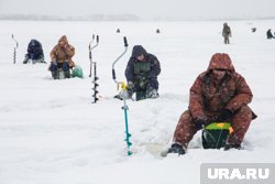 Хороший улов ждал рыбаков на реке